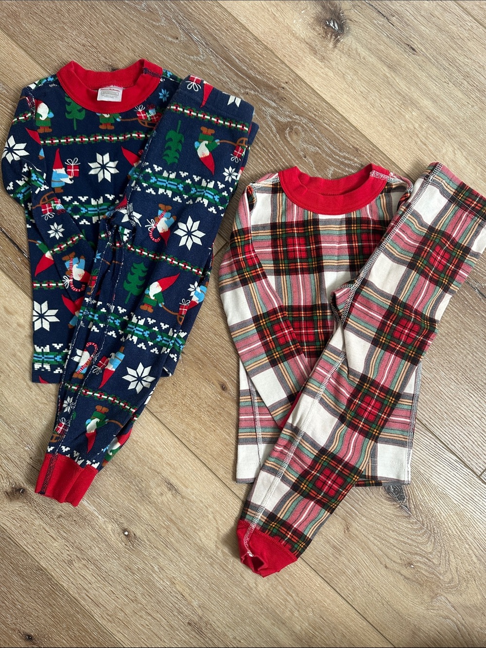 Hanna Andersson Kids Long PJs Set x2